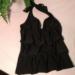Relativity Tankini Top Halter Style Sz. 6